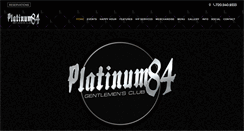 Desktop Screenshot of platinum84.com